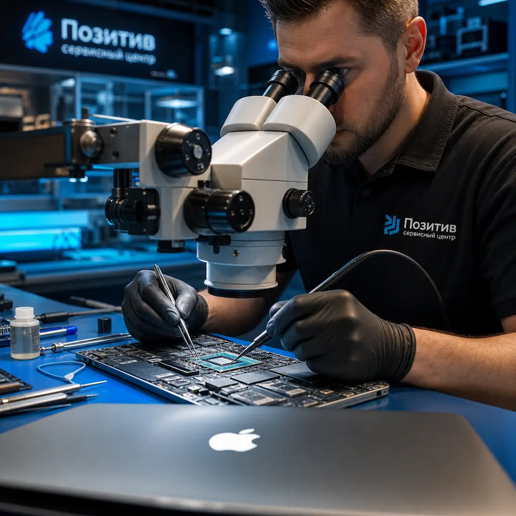 Замена видеокарты Apple MacBook в Ивантеевке