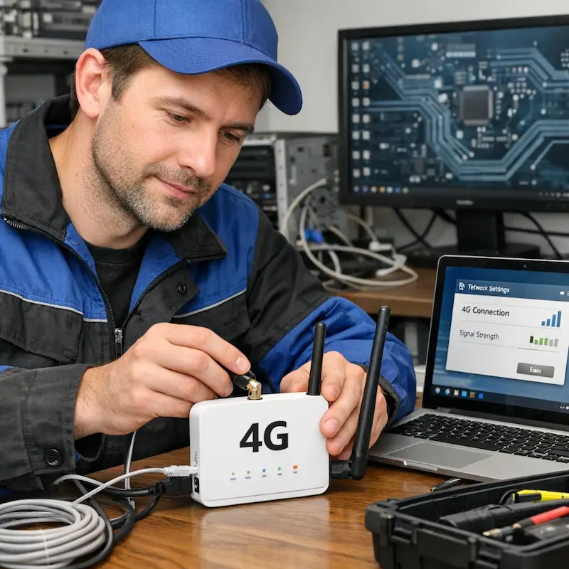 Настройка 4G модема в Ивантеевке