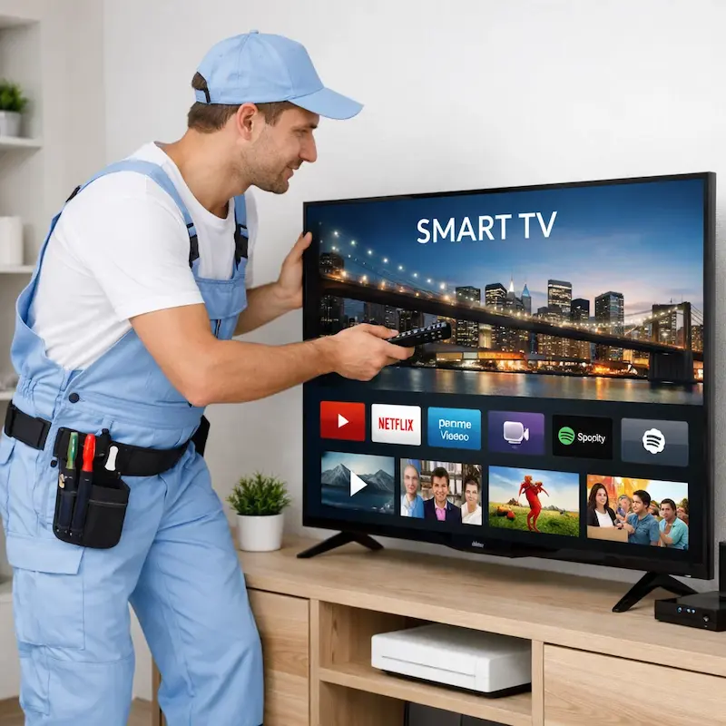Как вызвать мастера для настройки Smart TV в Ивантеевке