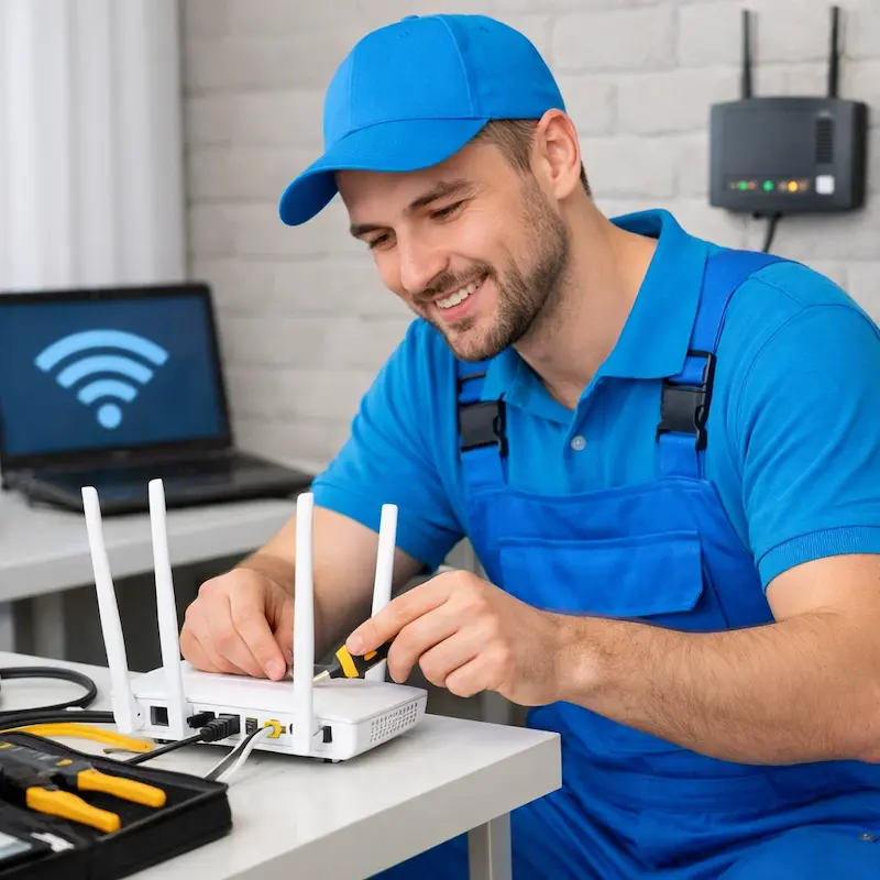 Настройка Wi - Fi в Ивантеевке