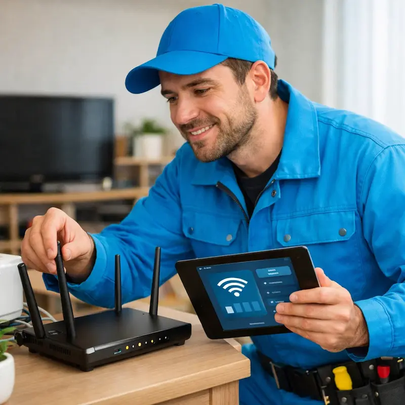 Настройка Wi-Fi для квартиры, дома и офиса в Ивантеевке