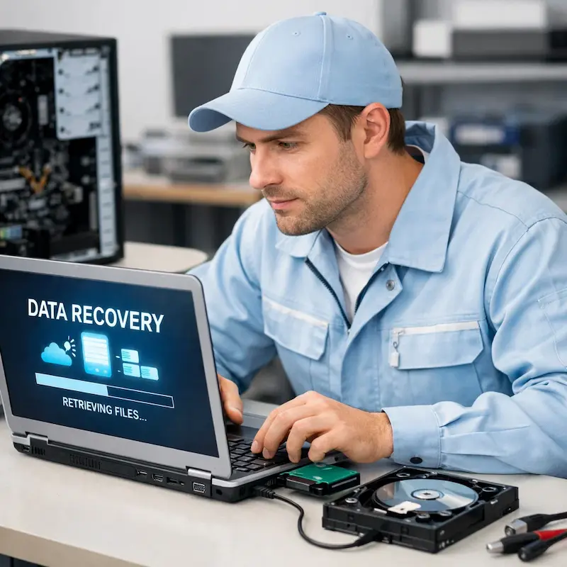 Восстановление данных и файлов в Ивантеевке