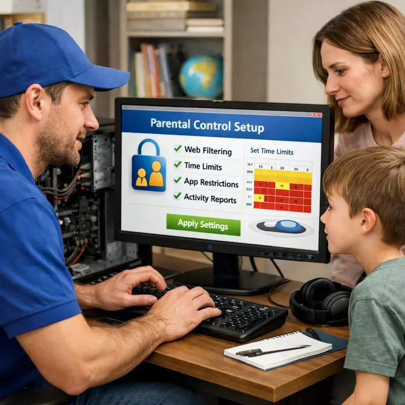 установка родительского контроля в Ивантеевке