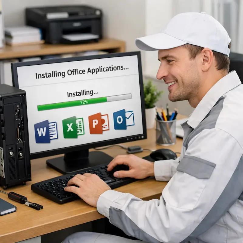 Установка и настройка программ на компьютере в Ивантеевке