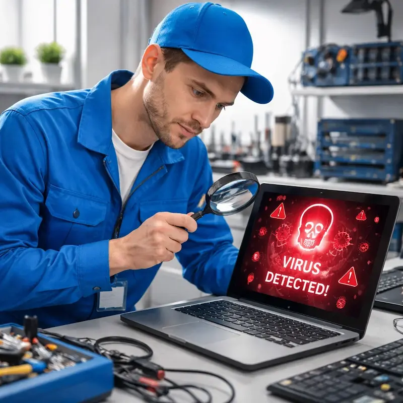 Поиск компьютерных вирусов в Ивантеевке