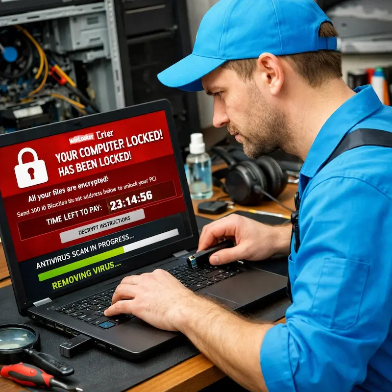 Удалить винлокер в Ивантеевке